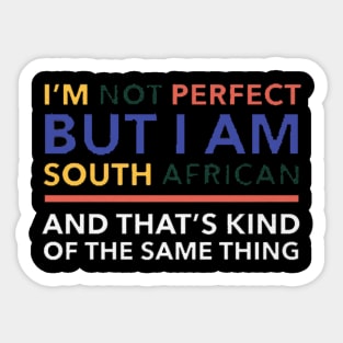 i am not a perfect but Sticker